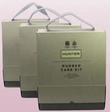 HUNTER RUBBER CARE KIT FOR YOUR HUNTER RUBBER BOOTS BOXED LOT OF 3