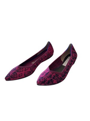 Rothy's The Point Damen flats Fuschia Marineblau EU 39,5