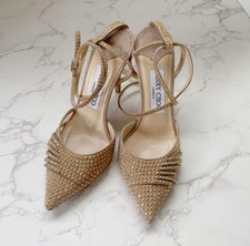 Jimmy Choo Kizzy Embellished Pumps Size 34