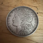 Morgan 1921 D Silver Dollar $1 Coin