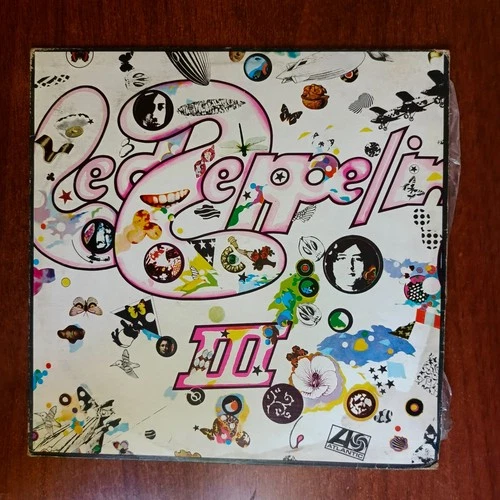 Led Zeppelin III [1983] Vinyl LP Blues Rock Classic Rock Folk Rock Atlantic Rare