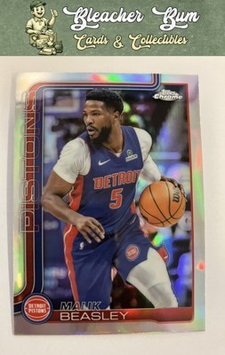 2025-26 Topps Chrome 36 Malik Beasley Refractor
