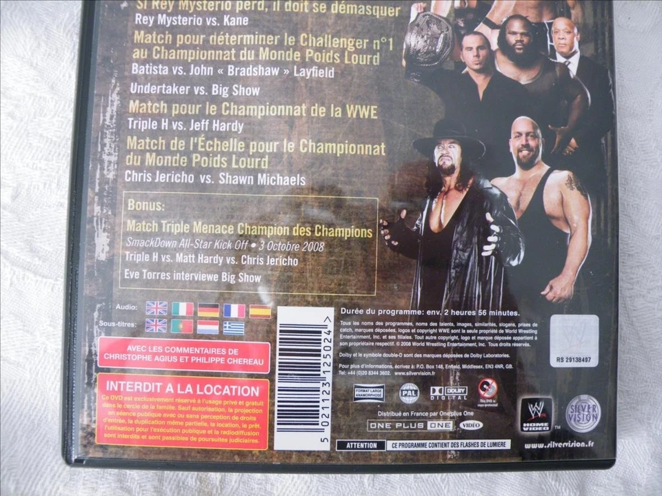 DVD CATCH NO MERCY 2008 WWE Silver Vision - Photo 4/4