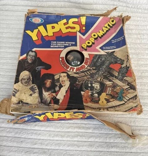 Yipes! Pop O Matic Monsters Game - Incomplete - Rare 1983 - Picture 2 of 18