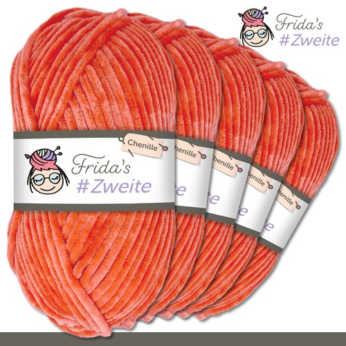 Frida's 5 x 100 g #Zweite Chenille Wolle Stricken Häkeln Amigurumi 42 Farben - Bild 17 von 43