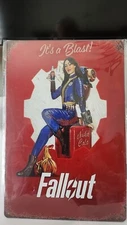 Fallout Metal Replica Signs. Awesome Tales, Iconic Art, and Retro Ads. 12"x8"