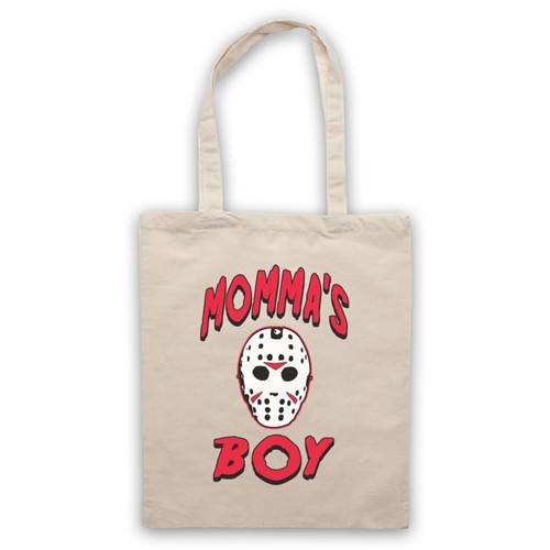 Friday The 13th Jason Lives Tote Bag - Official Licensed Camp Crystal Lake Design, 16x16 Inches