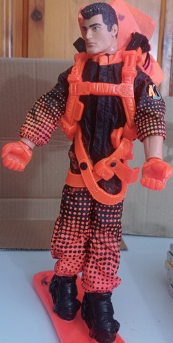 FIGURA ACTION MAN PARACAIDISTA CON SNOWBOARD - Imagen 6 de 9