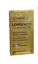 1 Bottle - 21mL - Nanogize LONGEVITY ESSENTIAL OIL Deep Penetrating - Dau Vang