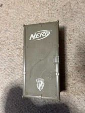NERF N-Strike Elite Dart Gun Storage Foot Locker Ammo Box Case Used Darts