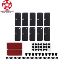 Rear Window Louvers Scoop Louvers Installation Hardware for Ford Mustang Dodge