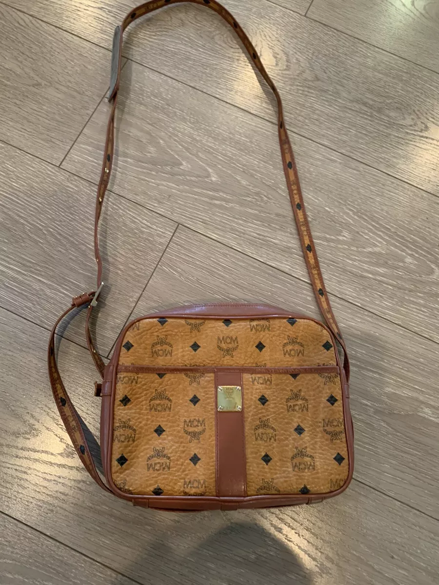 MCM, Bags, Authentic Vintage Leather Mcm Crossbody Bag