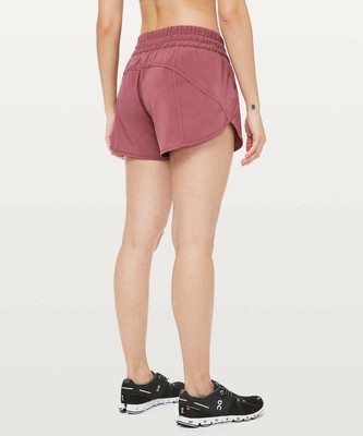 lululemon pink tracker shorts