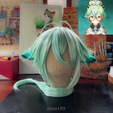 Cute Genshin Impact Sucrose Coaplay Plush Beast Ear Hairpin Hair Hoop Props