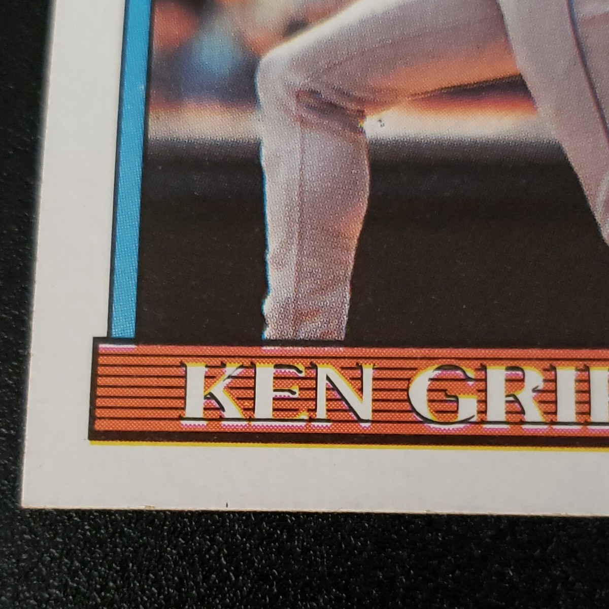 1991 Topps All Star #392 KEN GRIFFEY JR. ERROR Card Seattle