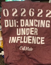 Jr. Graphic T-Shirt, New, Dance, Medium, Cellmate