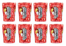 ICE BREAKERS Ice Cubes Fruit Punch Flavored, Sugar Free Gum Pack of 8 On Sale 
