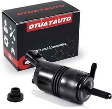 OTUAYAUTO Front Windshield Washer Pump W/Grommet - Replacement For Chevrolet -