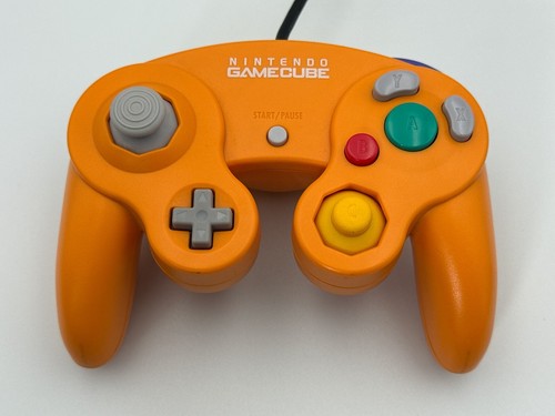 Official OEM Nintendo GameCube Controller Orange DOL-003 Japan - Excellent+ - Picture 2 of 12