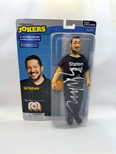 SAL VULCANO Impractical Jokers SIGNED Auto Action Figure New in Box w/ COA PSA