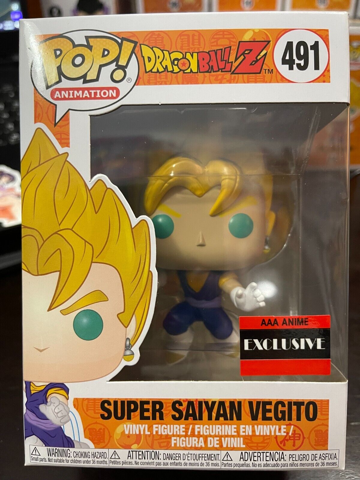 Dragon Ball Z - Super Saiyan Vegito (Vegetto) 491 Funko Pop