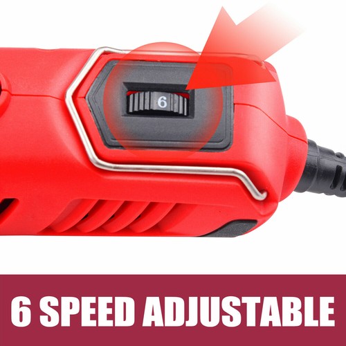 Heavy Duty 200W Rotary Tool Set Grinder Sander Polisher Flex Shaft Multi Acces. - Picture 2 of 12