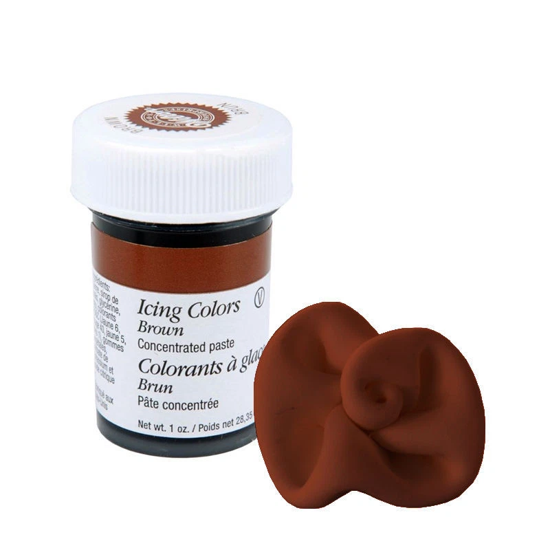 Colorante alimentare in gel Wilton MARRONE Coloranti alimentari di qualità USA