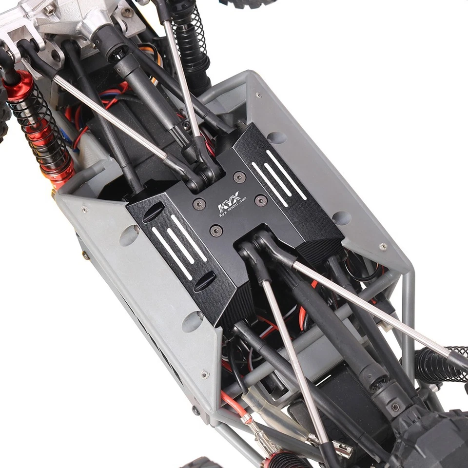 KYX Aluminum Currie Center Skid Plate for Axial Capra UTB18 1/18 RC Car parts - Image 2 of 4