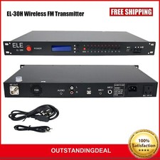 EL-30H Wireless FM Transmitter Radio Broadcast Transmitter RDS FM Radio 15W os67