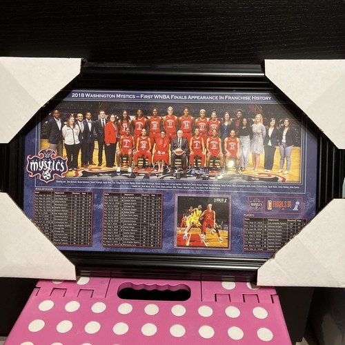 Washington Mystics 2018 WNBA 1st Final Appearance Framed Photo Women Basketball