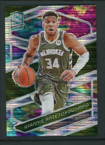 2023-24 GIANNIS ANTETOKOUNMPO 121/125 PANINI SPECTRA PULSAR