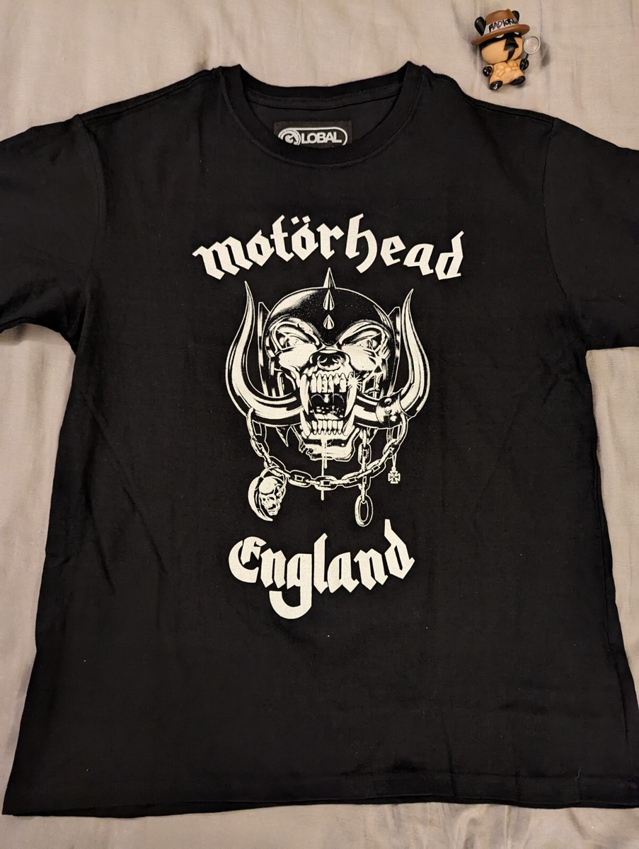 Motorhead England T Shirt 100% Cotton All Style Band T Shirt L