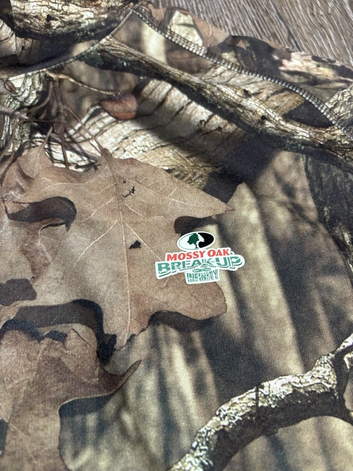 Mossy Oaks X Starter Realtree Breakup Infinity Camo Long Sleeve Shirt Size 3XL - Image 2 of 4