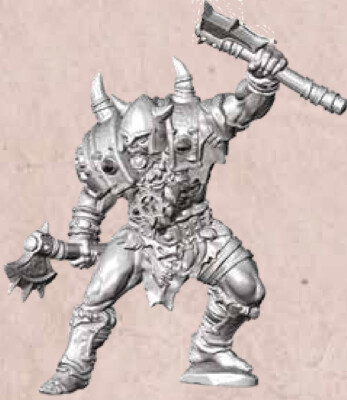 Archon Studios Dungeons & Lasers DnD Scale NPC Berserker Krieger Miniatur