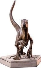 JURASSIC PARK Velociraptor B Iron Studios Statue Icons Dinosauria 1993 Movie