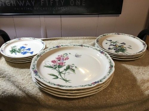 Noritake Gala Küche Wintergarten 7915 Japan 10 3/4", 8 1/4" & 7" Teller 3 Stück - Bild 18 von 23