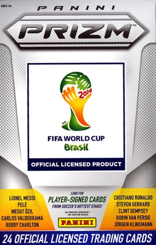 2014 Panini Prizm World Cup Soccer Hanger Pack Box