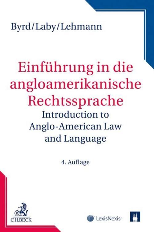 Einführung In Die Angloamerikanische Rechtssprache B. Shar ...