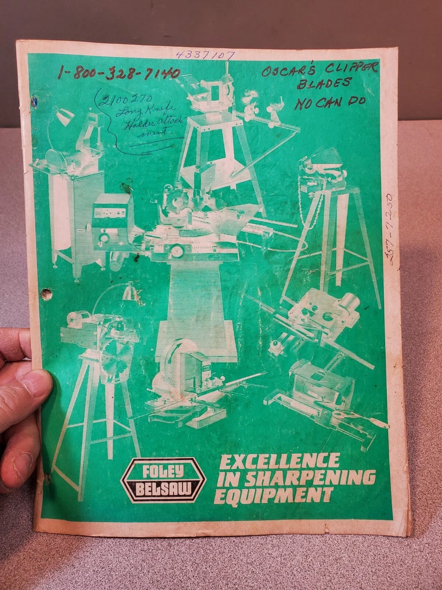 Foley Belsaw Parts Catalog Catalog Library