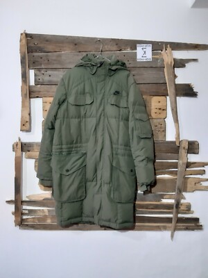NIKE JACKE MANTEL JACKEN LONG JACKET DAMEN WOMAN 44/48 A893F