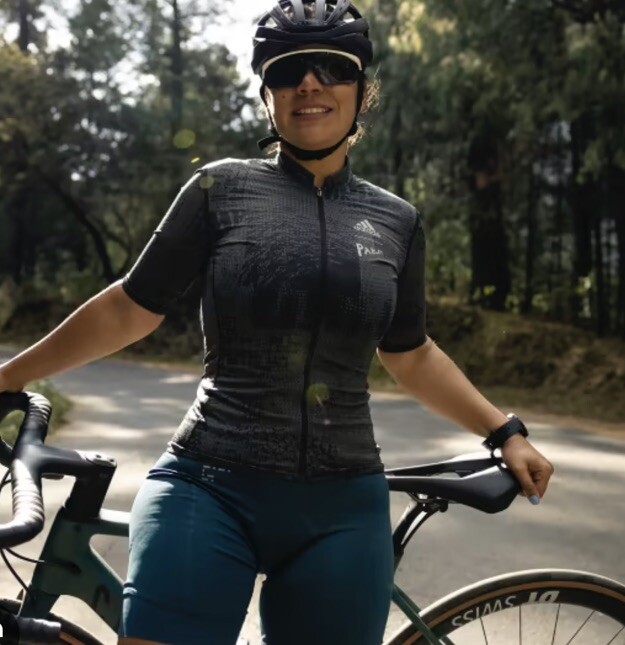 $200 Adidas X PARLEY Cycling BIB W Tights Women XS Utility Green