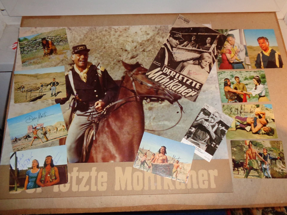 Der letzte Mohikaner 1965 Joachim Fuchsberger Karin Dor Carl Lange wie Karl May - Bild 2 von 4