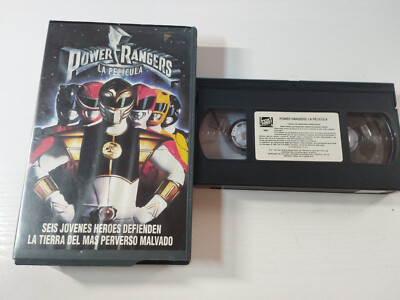Power Rangers La Pelicula 1995 Bryan Spicer Karan Ashley VHS Cinta Español ESP