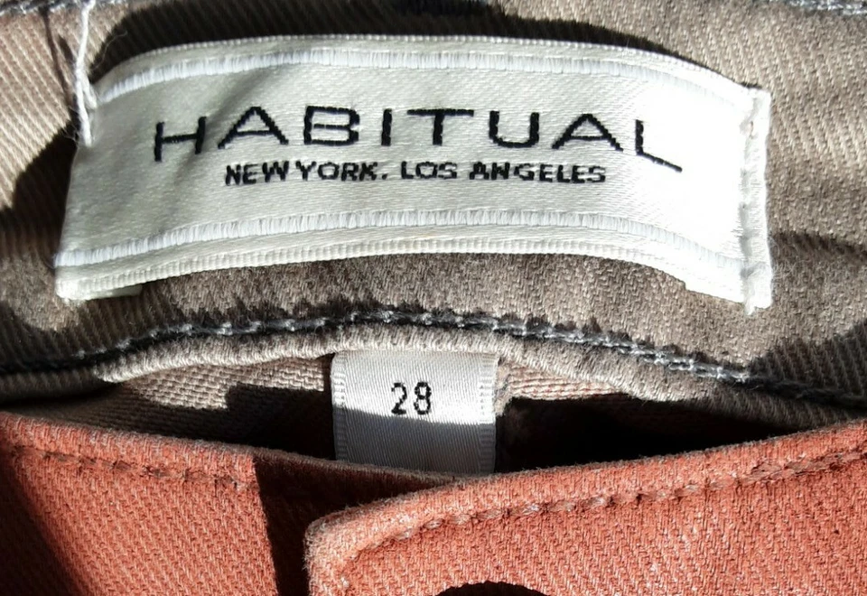 Habitual Orange Faded Skinny Jeans Size 28. Rare. - Image 3 of 4