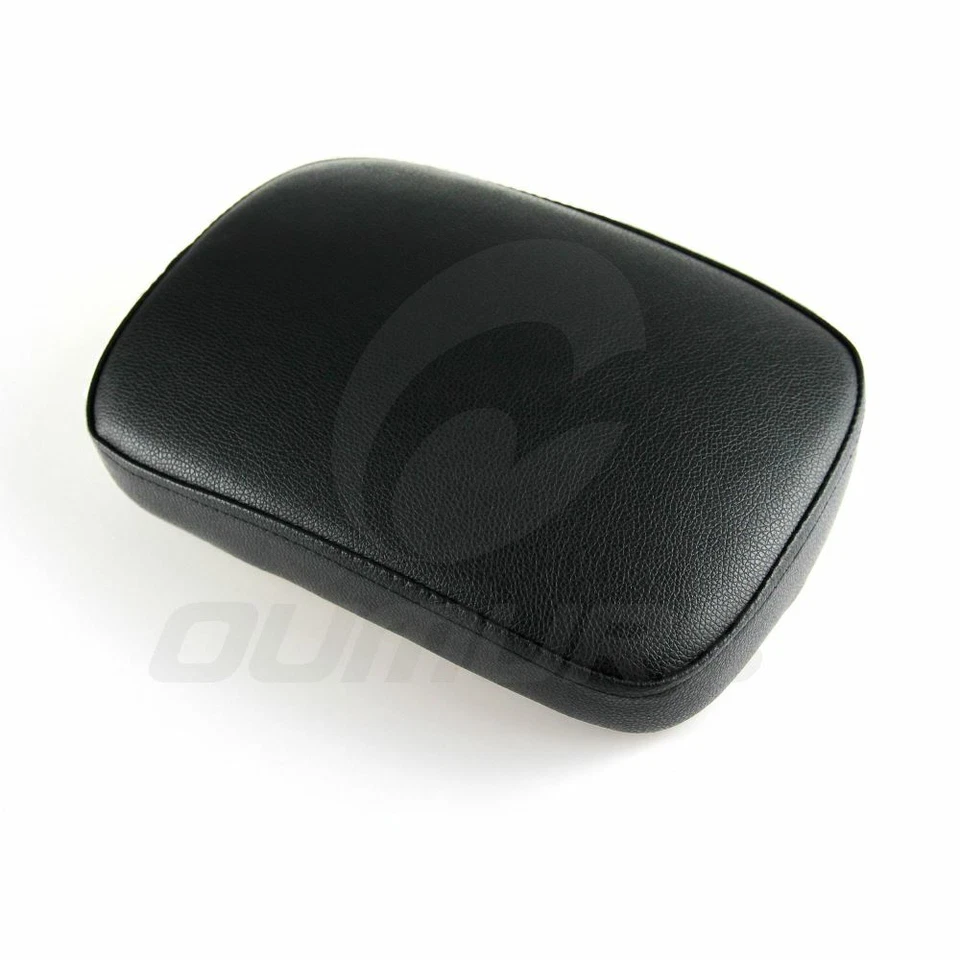 Almohadilla de ventosa negra para asiento trasero 6 para Harley Chopper Sportster Softail Foto 4 de 4