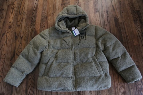 puma brown puffer jacket
