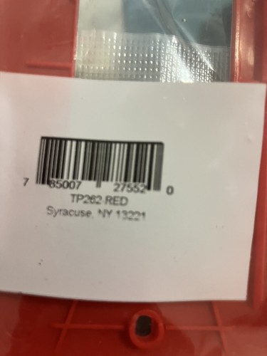 Pass and Seymour Legrand Trademaster wall plate 2 gang 2 decorator TP262 – Red - Picture 2 of 2