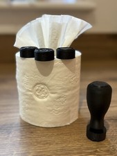 Toilet Paper Seal Stamp | Tidy Hygienic Cleaning Heart Rose Flower Designs