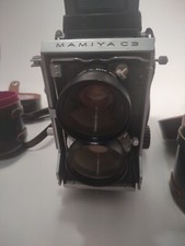 Mamiya C3 Professional TLR Film Camera w/Sekor 80mm F/2.8 Lense - Fully Serviced