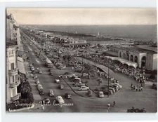 Postcard Viali Lungomare Viareggio Tuscany Italy